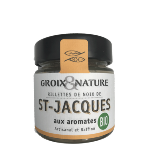 RILLETTES DE NOIX DE ST JACQUES AUX ARÔMATES BIO